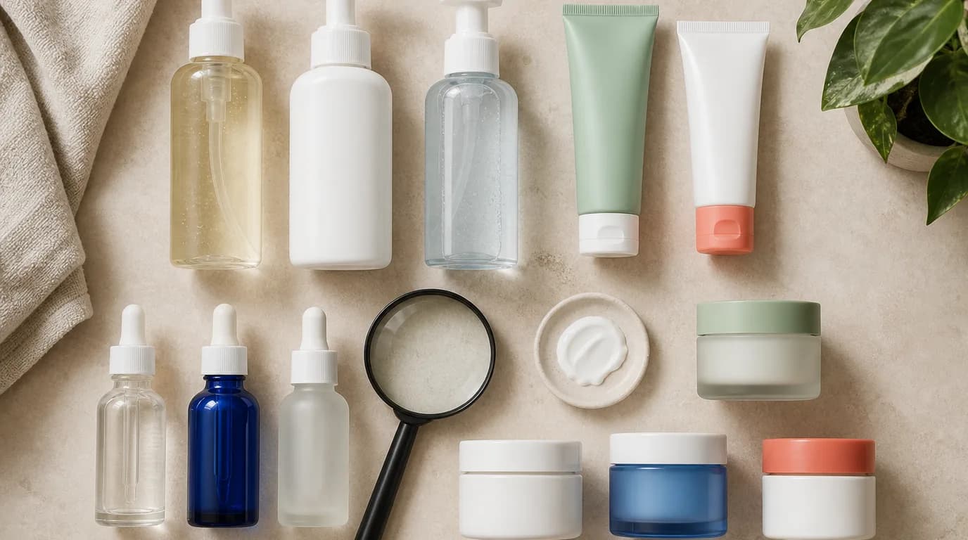 MicroPlastics app home screen showing product categories