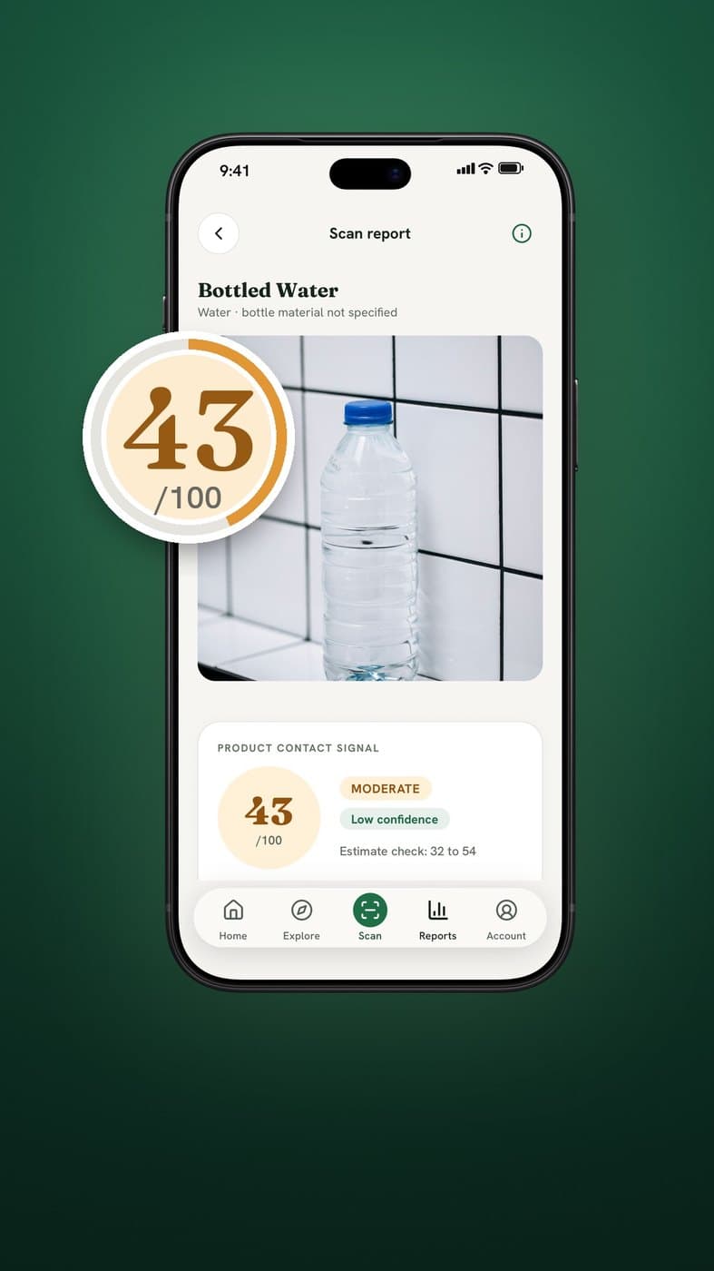 Bottled Water Week details page artwork from the App Store