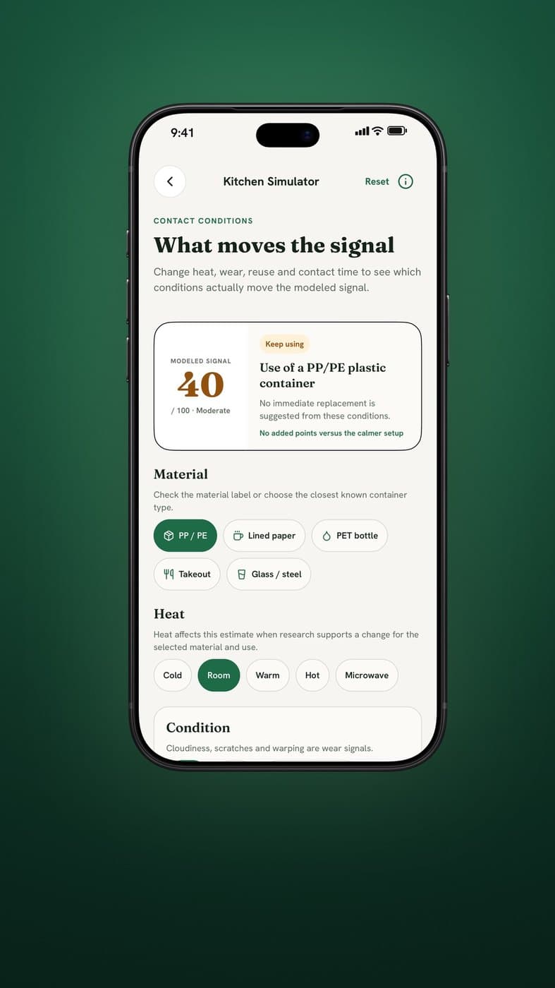 New Year Kitchen Reset details page artwork from the App Store